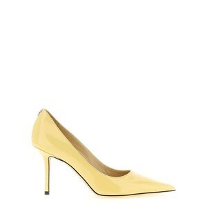 Jimmy Choo Bicolor Leather High Heel Women's Pumps